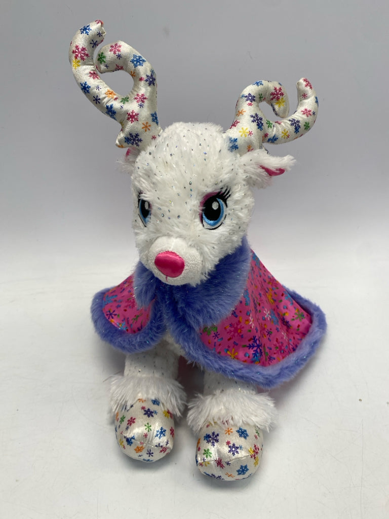 Build a Bear White Stuffed Animal