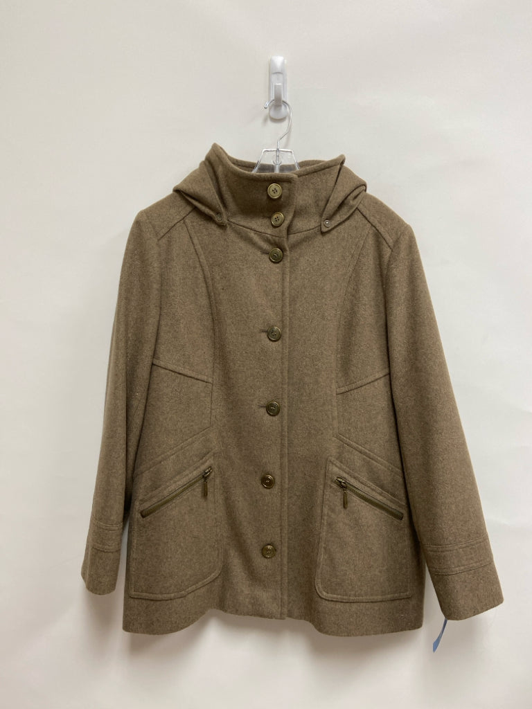 NY&amp;Co Size XL Brown Hooded Ladies Jacket