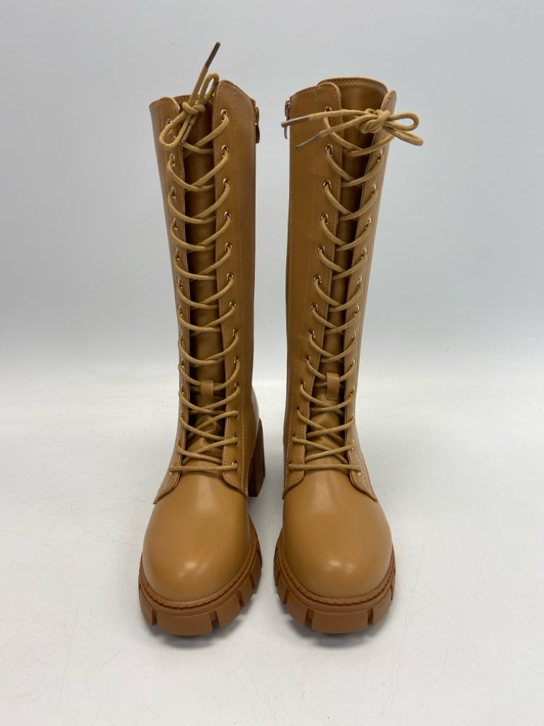 Tinstree Size 7 Brown Lace-up Boots
