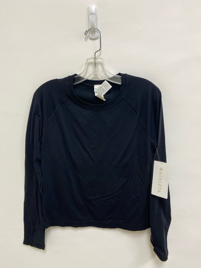 NWT Athleta Size M Black Athletic Top
