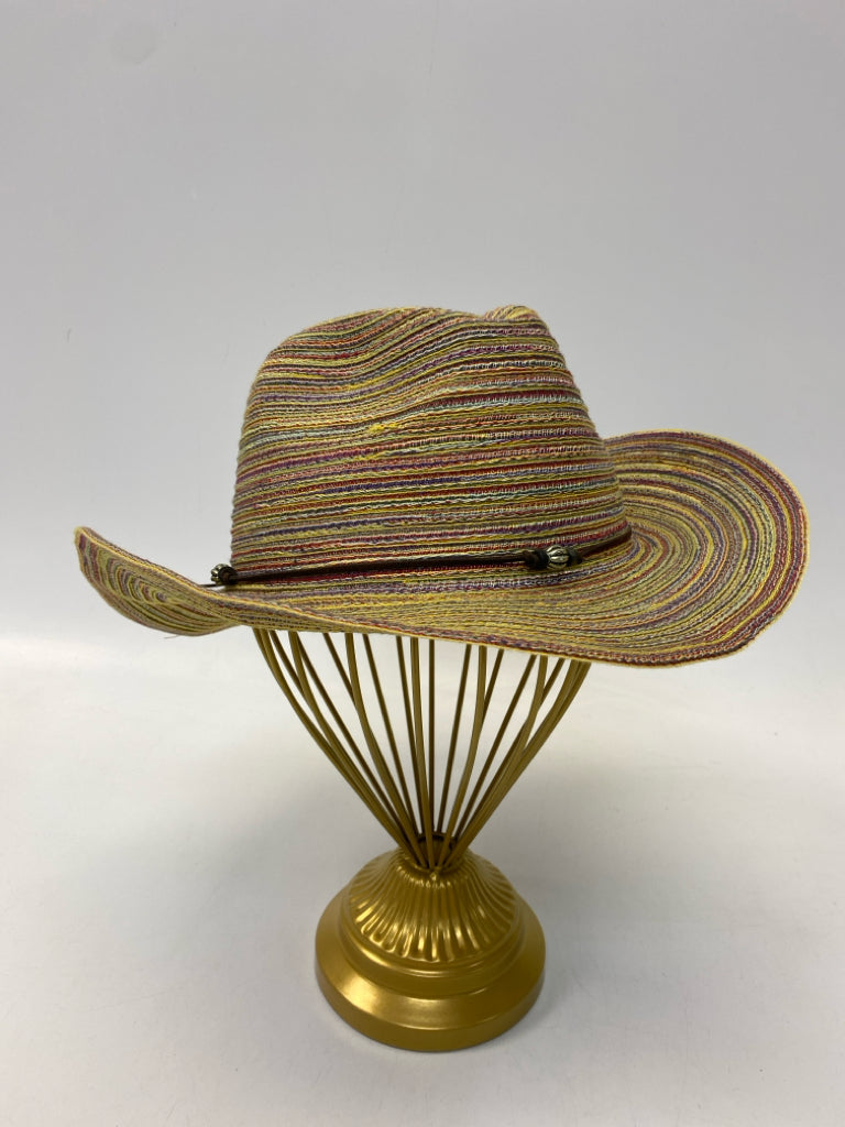 Multi Color Straw Hat