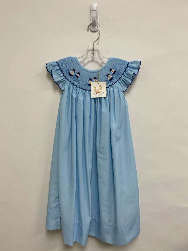 NWT busy bees SIZE 4T Blue Navy Boats Girl&