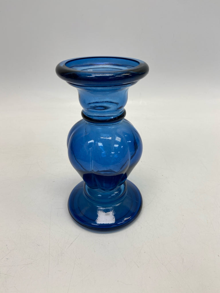 Blue Glass Vase