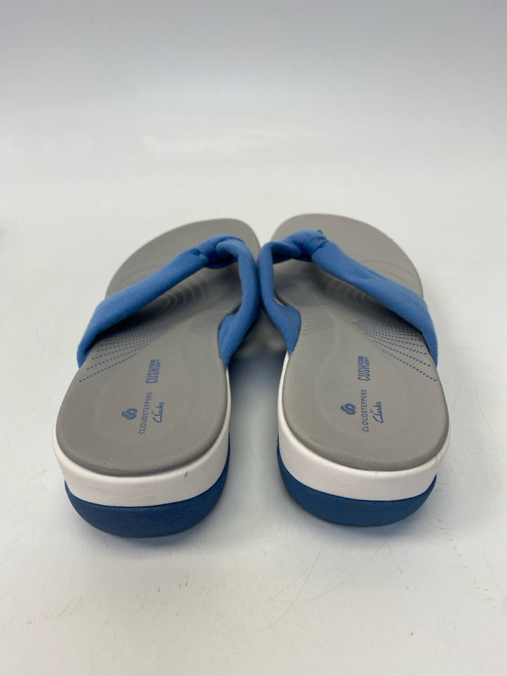 Clarks  Size 9 Blue Sandals