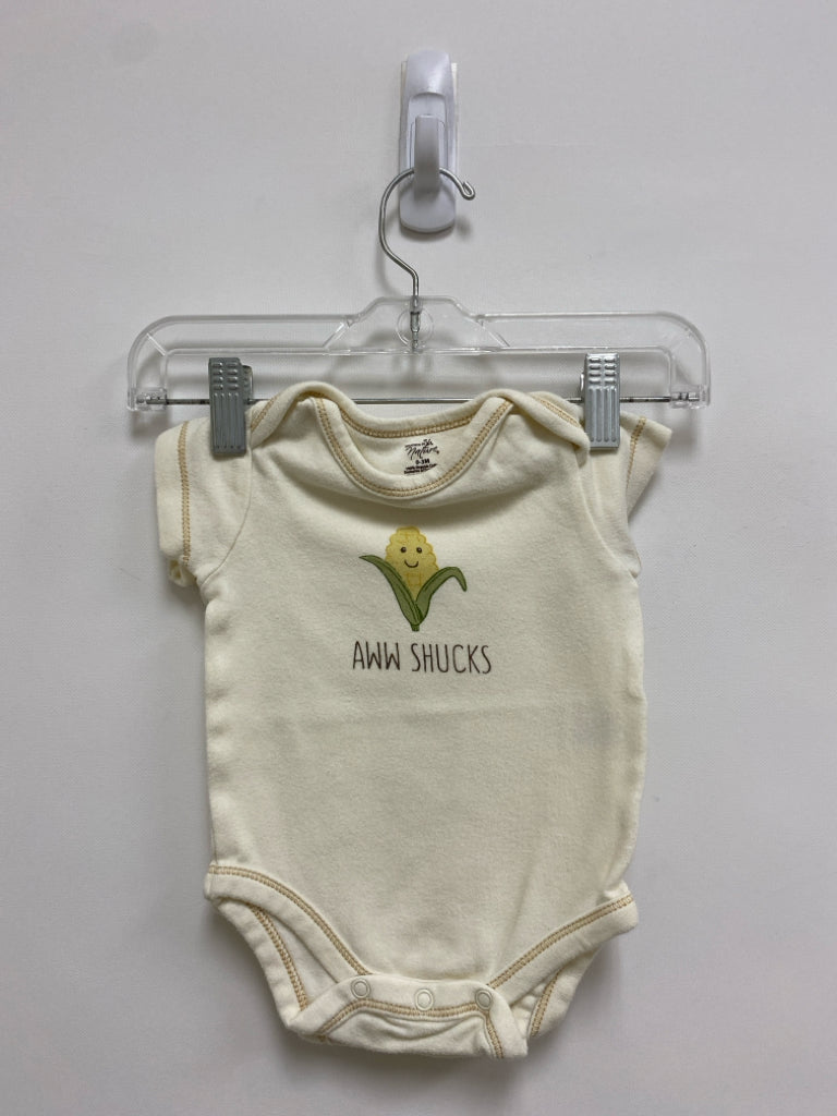 SIZE 0-3M Cream Vegetables Boy&