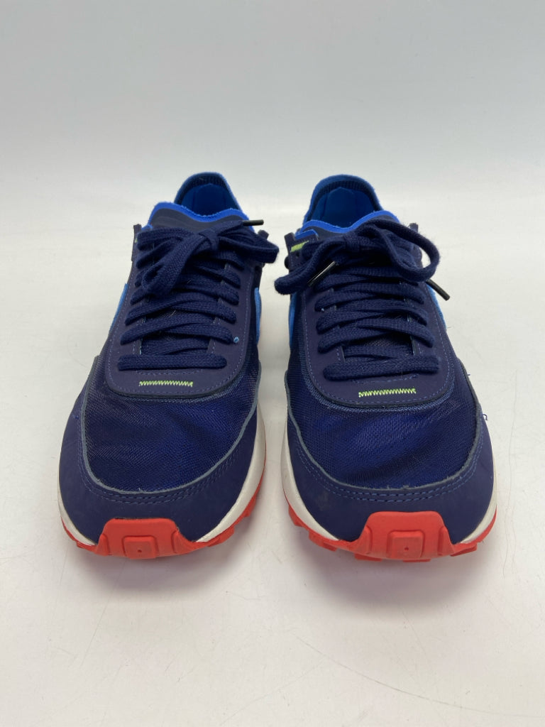 Nike Size 10 Navy Lace-Up Men&