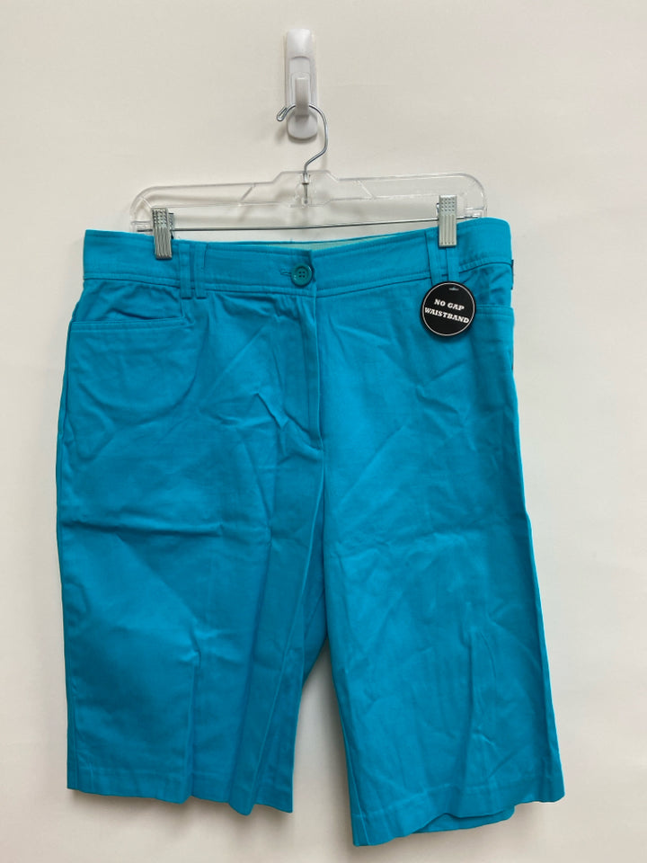 NWT Counterparts  SIZE  16 Turquoise Plus Size Shorts