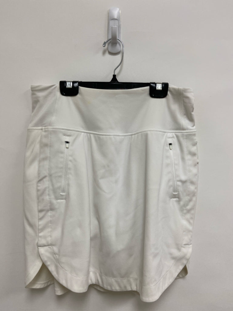 Athleta Size M White Athletic Skort