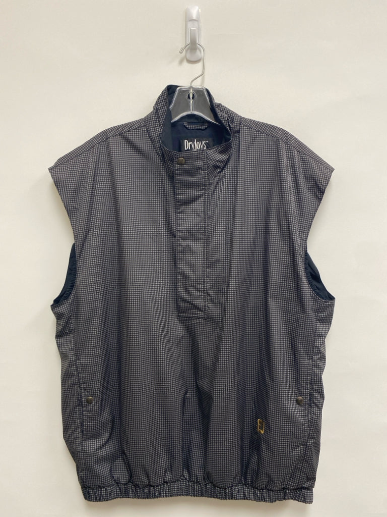 FootJoy Size L Gray Black Houndstooth Men&
