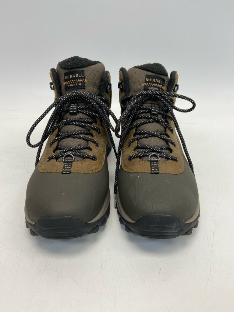 Merrell Size 10.5 Brown Lace-Up Men&