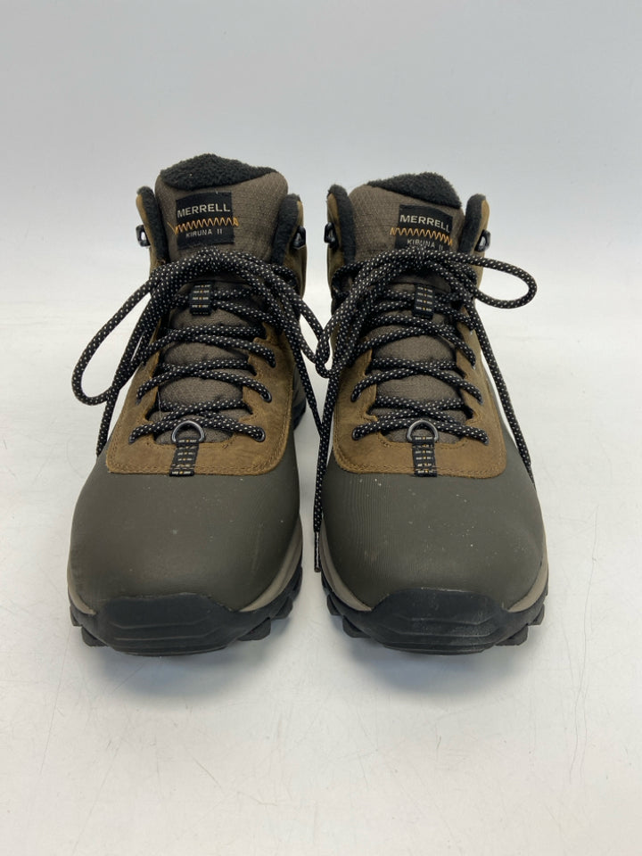 Merrell Size 10.5 Brown Lace-Up Men&