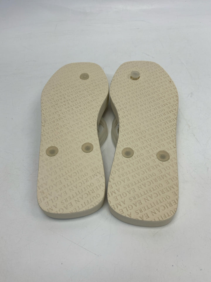 NWOT American Eagle  Size 8 Clear Sandals