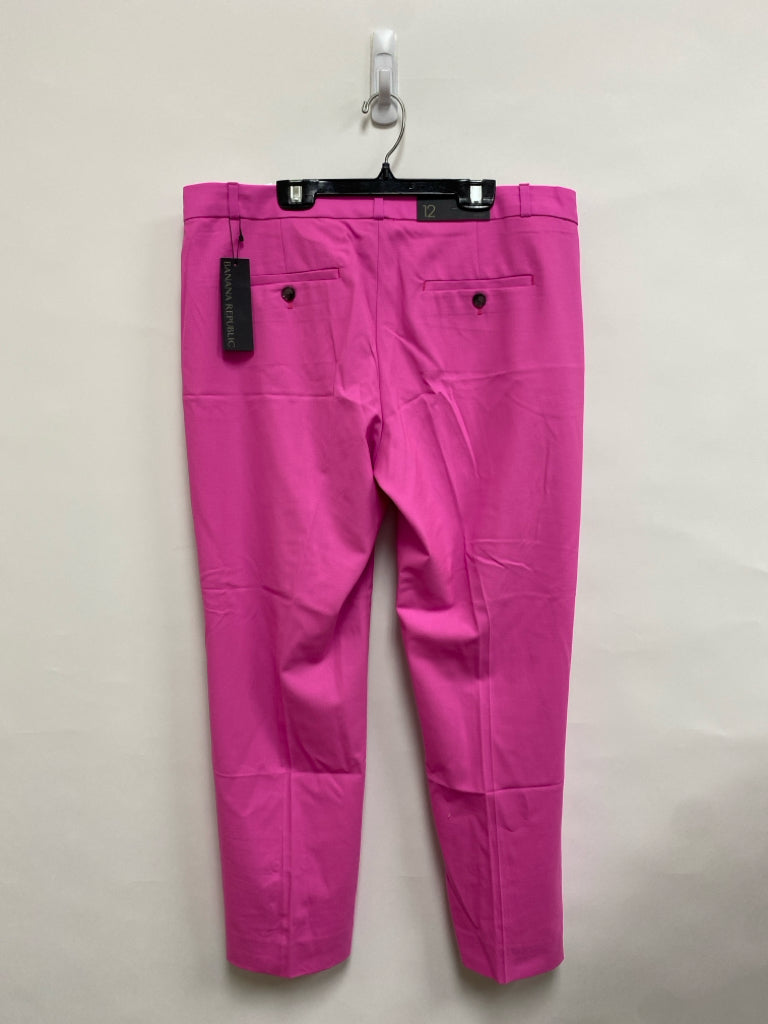 NWT Banana Republic Size 12 Pink Ladies Pants