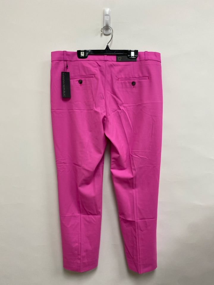 NWT Banana Republic Size 12 Pink Ladies Pants