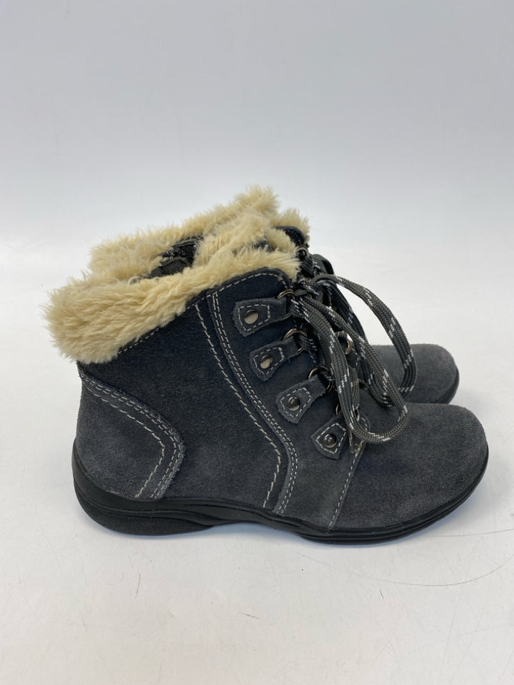 Earth Origins US Shoe Size 7 Gray Lace-up Boots