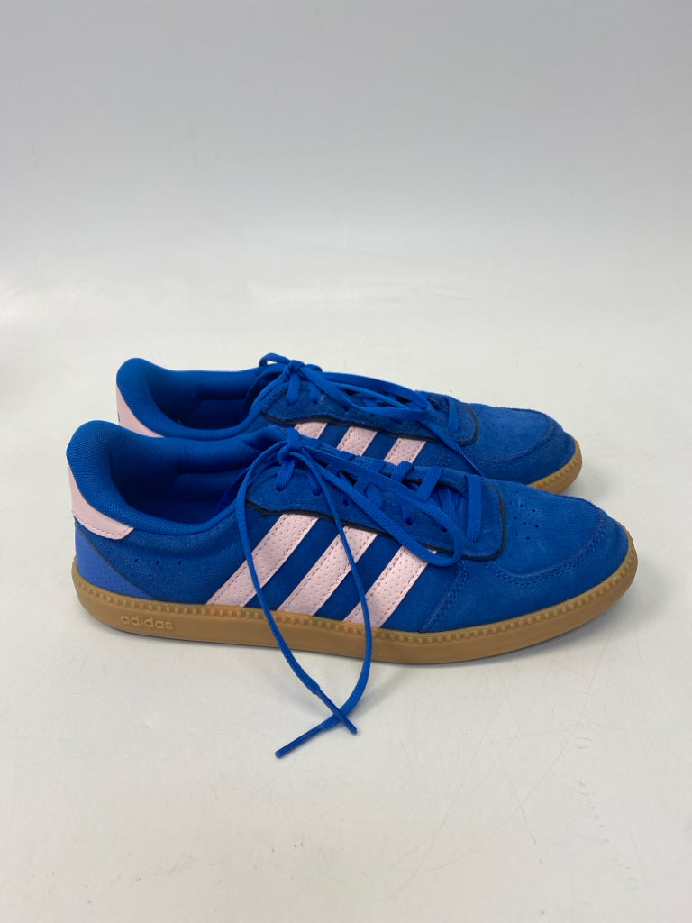 Adidas  Size 8 Blue Pink Sneakers
