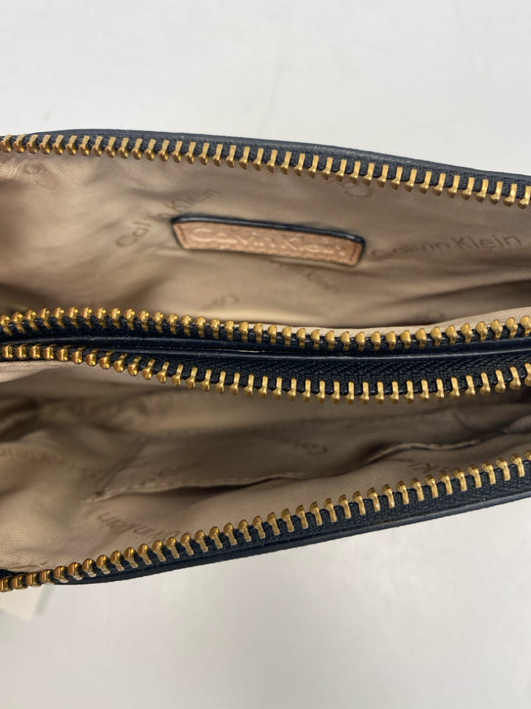 NWT Calvin Klein Peach Wristlet