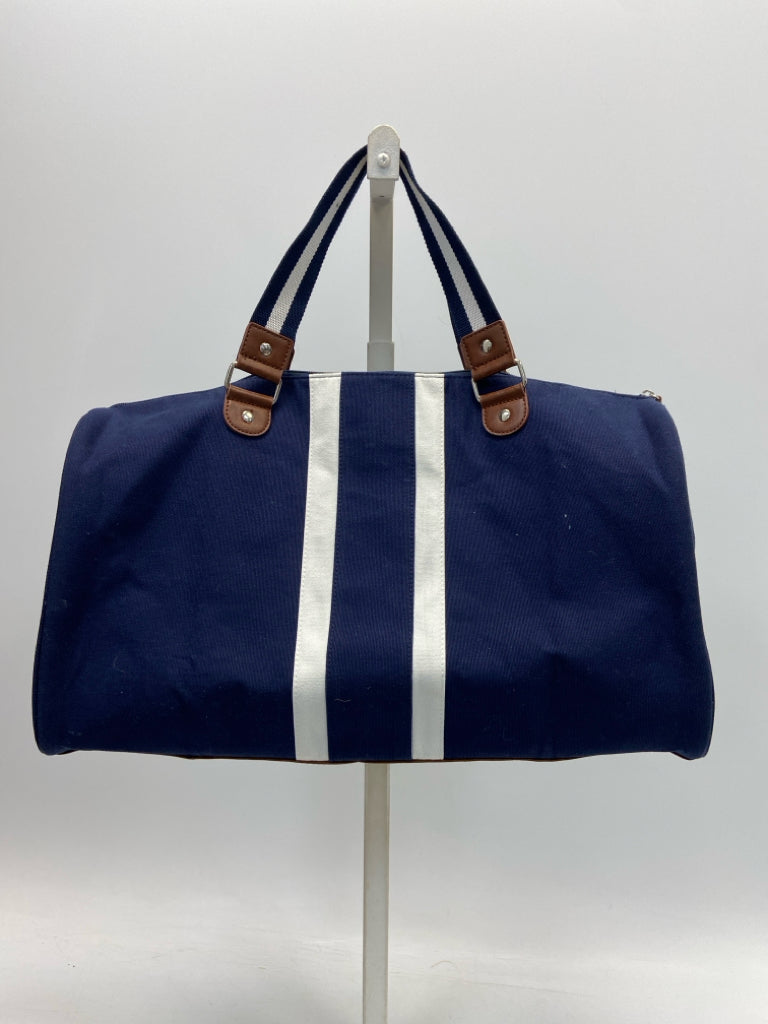 Ralph Lauren Blue White Duffle Bag