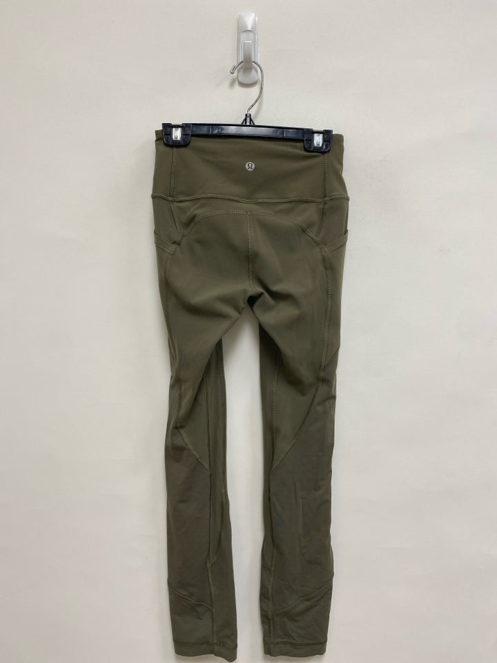 Lululemon Size 2 Green Athletic Leggings