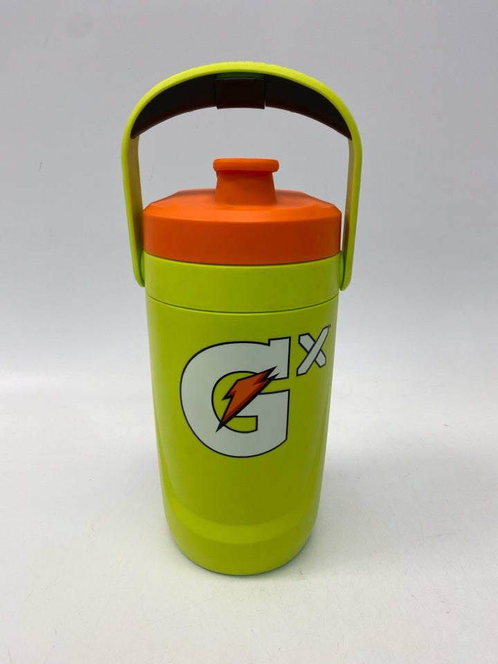 Lime Green Orange Tumbler
