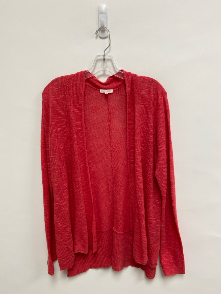 Eileen Fisher Size XL Coral Drape Linen Blend Ladies Sweater