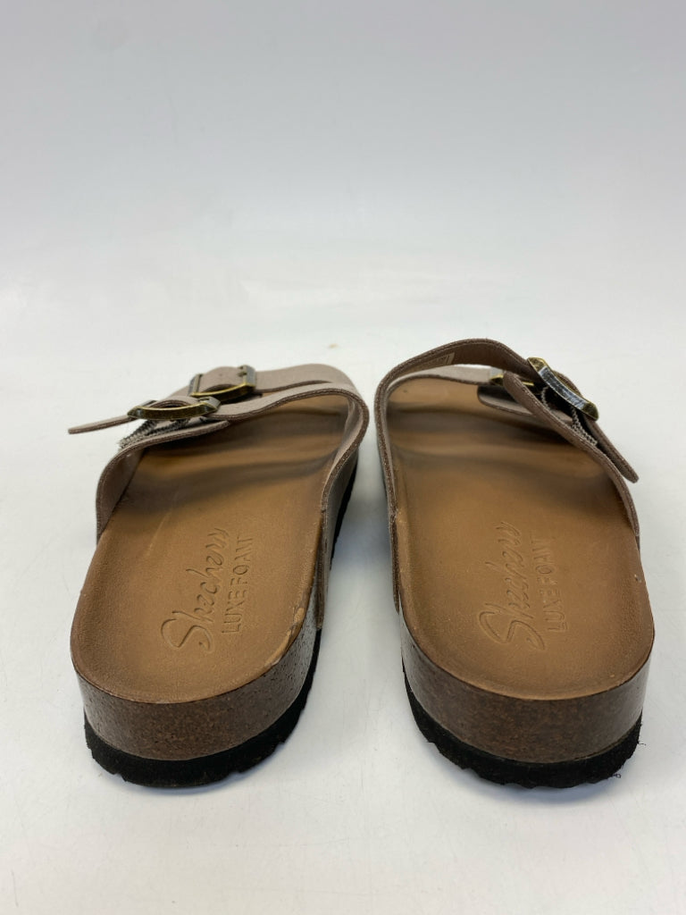 Skechers  Size 7 Brown Sandals