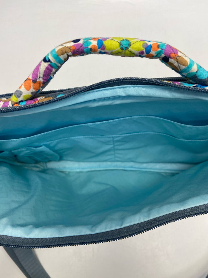 Vera Bradley Gray Multi Color Briefcase