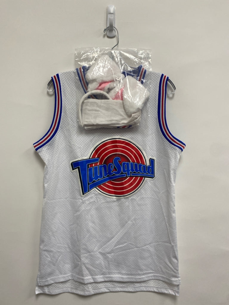 Size XS White Blue/Red Sleeveless Ladies Costume