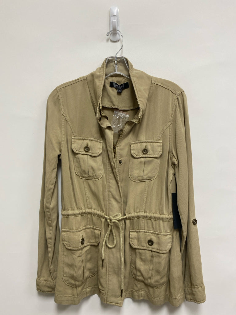 NWT Size S Dark Khaki Zip Down Ladies Jacket