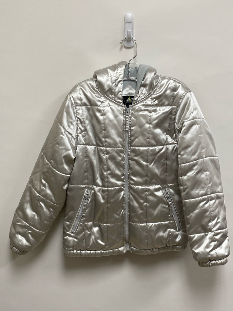 SIZE 10/12 Silver Puffer Girl&