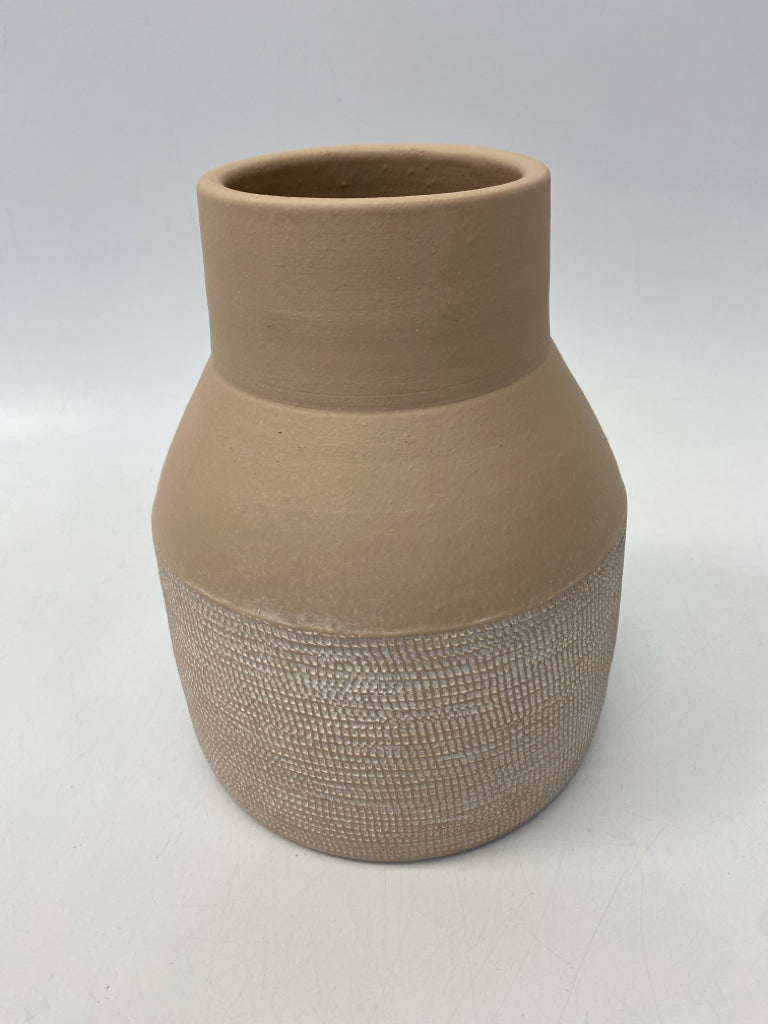 Crate/Barrel Blush Texture Vase