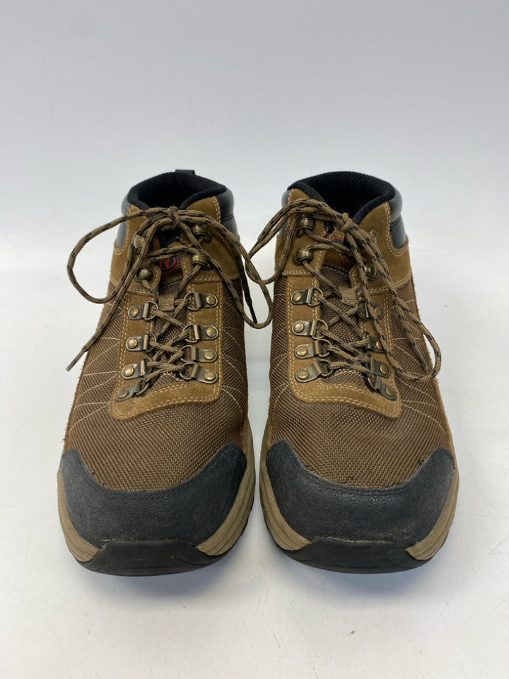 US Shoe Size 11.5 Brown Lace-Up Men&