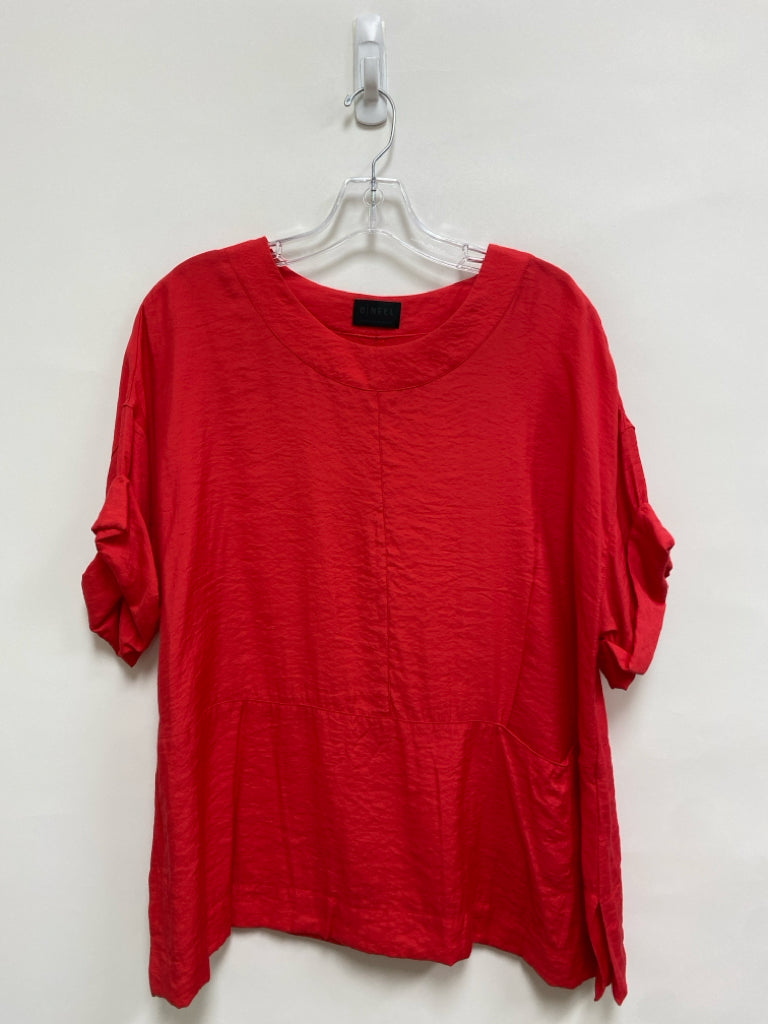 Size 4 Red Ladies Top