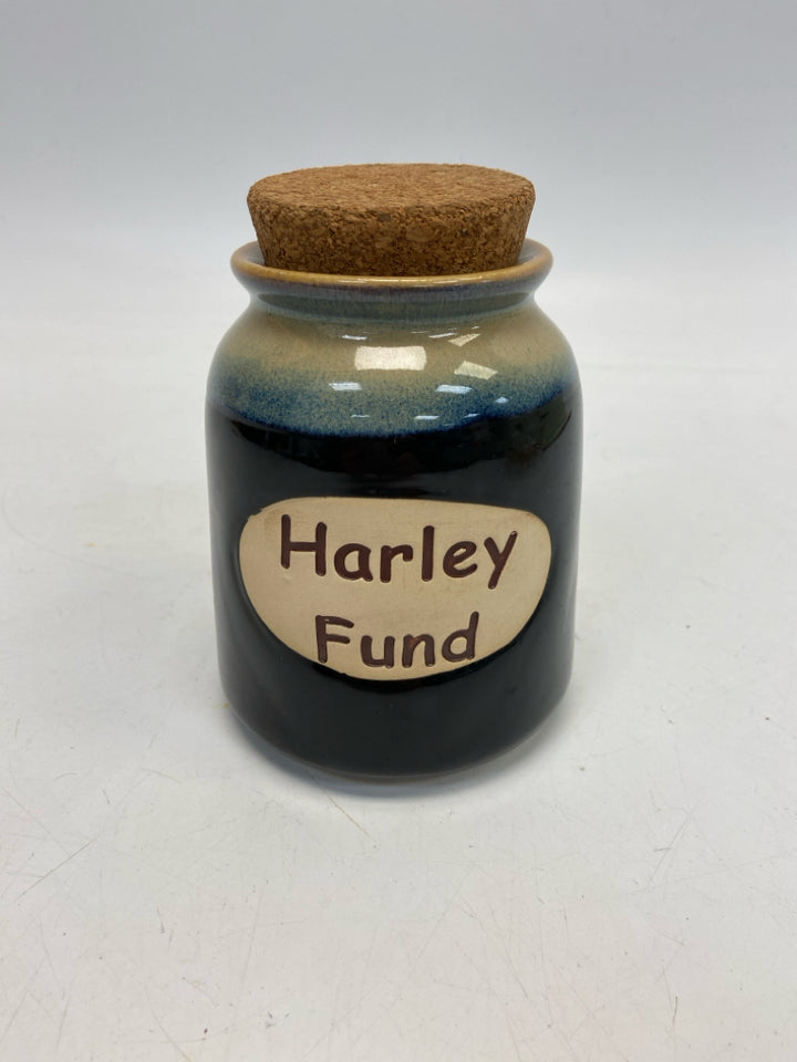 Black Blue Jar