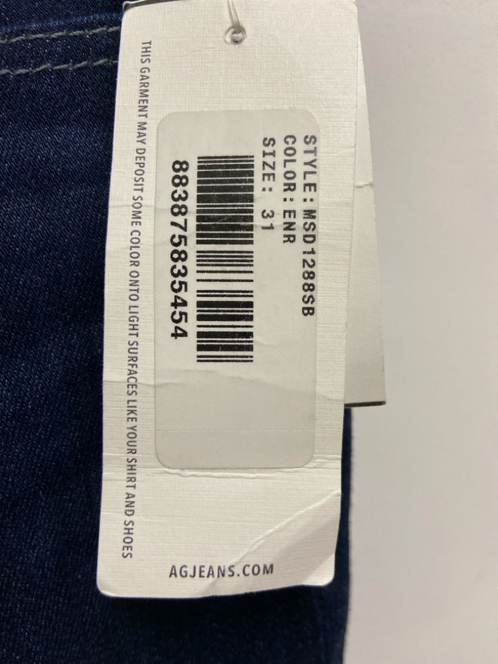 NWT Adriano Goldschmied Size 31 Dark Denim Maternity Pants