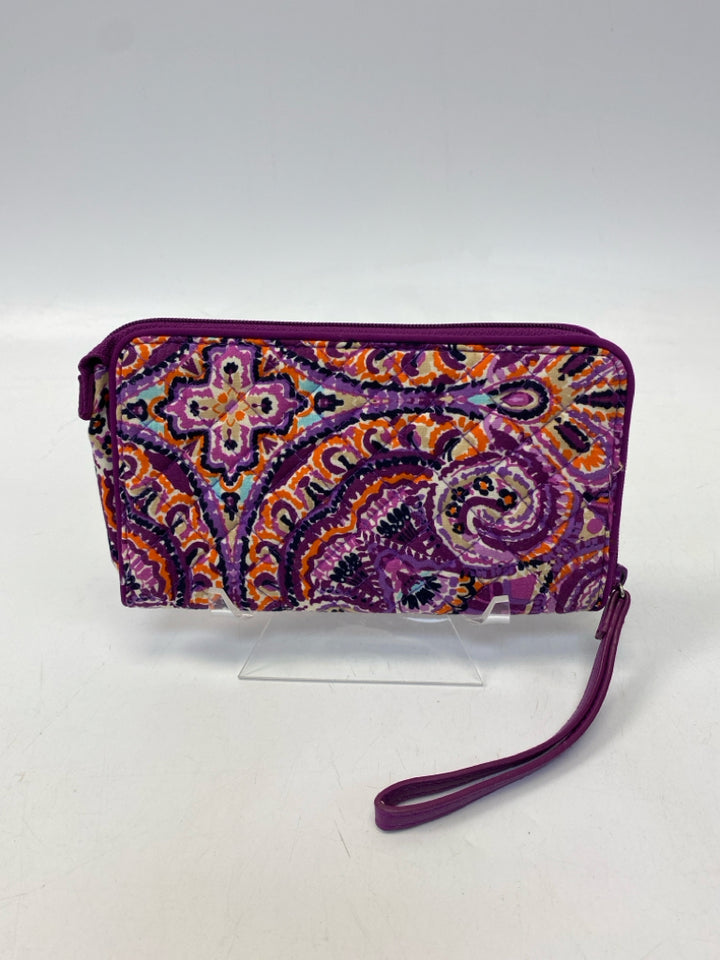 Vera Bradley Red Orange Wristlet