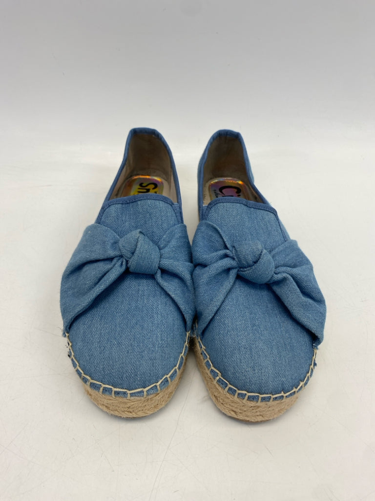 Sam Edelman  Size 10 Denim Knotted Flats
