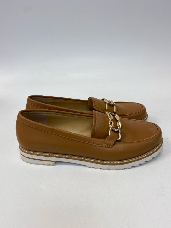 Talbots  Size 7 Brown Gold Accent(s) Flats