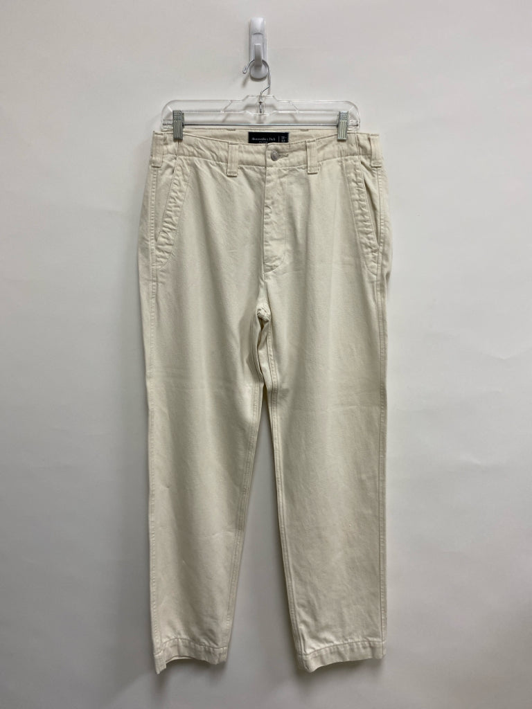 Abercrombie &amp; Fitch Size 31 Cream Men&