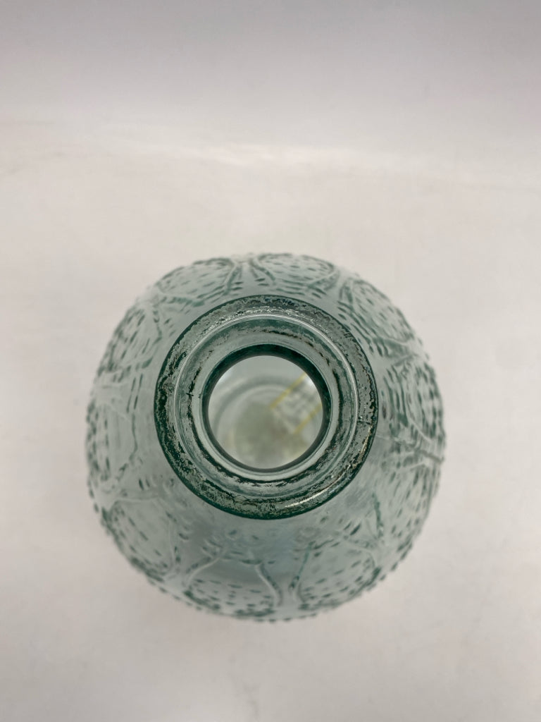 Green Glass Vase