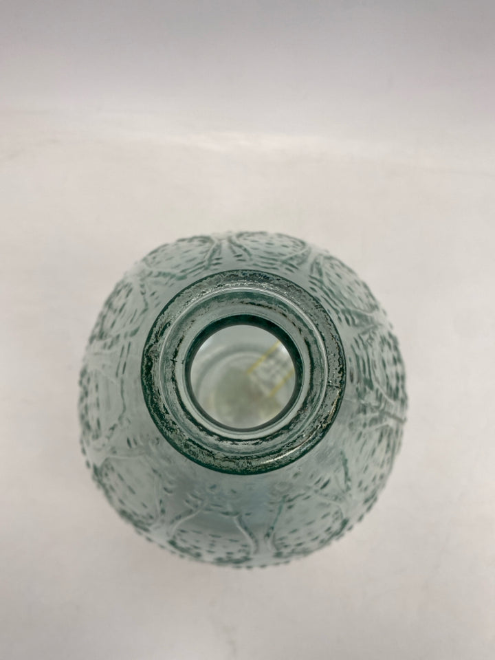 Green Glass Vase