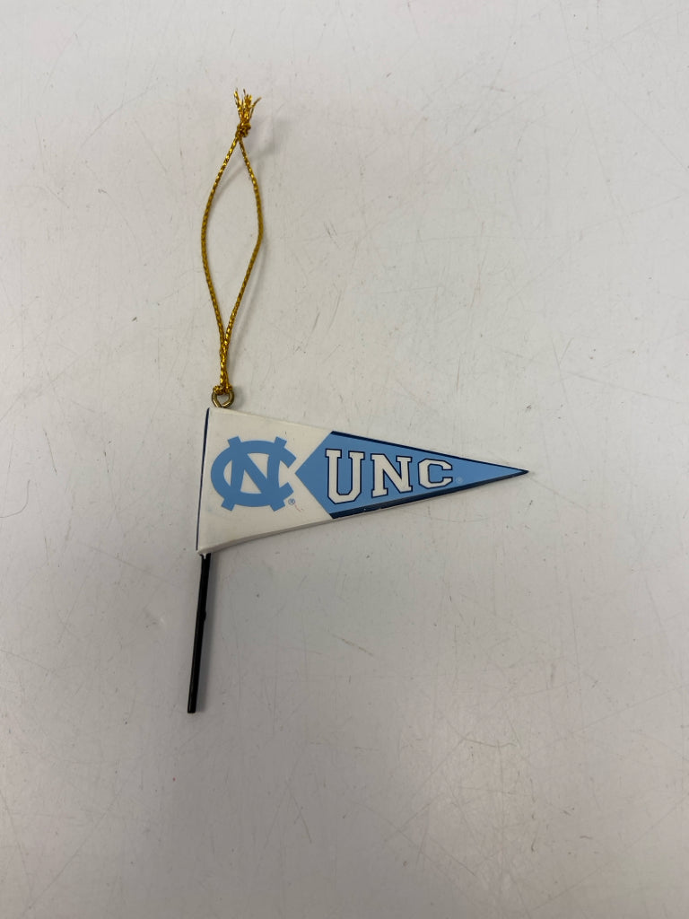 White Blue UNC Ornaments