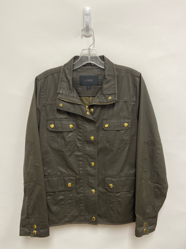 J Crew Size L Dark Olive Ladies Jacket