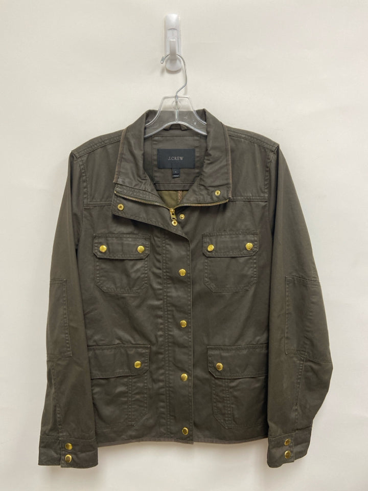 J Crew Size L Dark Olive Ladies Jacket