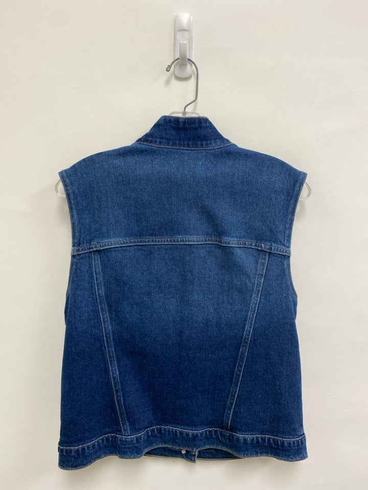NWT Size M Blue Denim Ladies Vest
