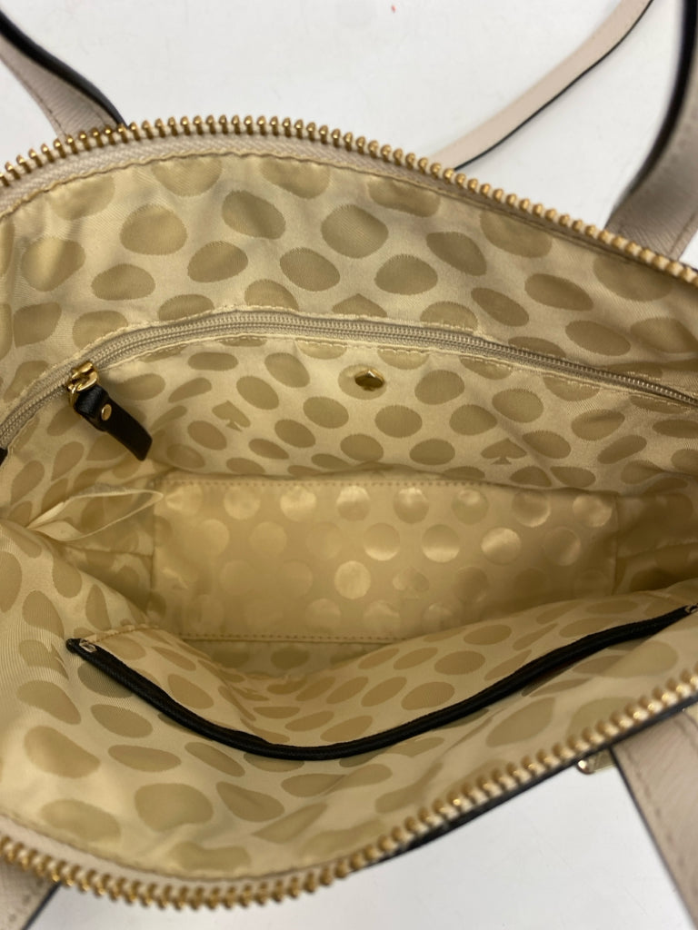 Kate Spade Tan Black Handbag