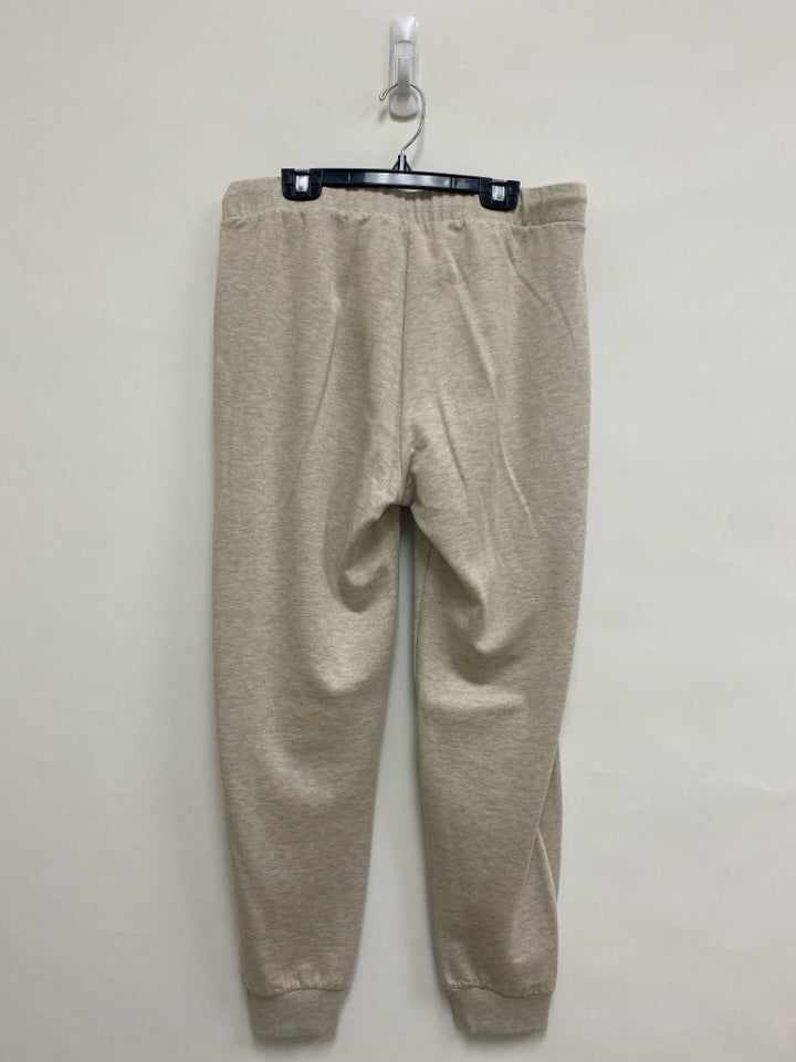 Size L Beige Heather Joggers Ladies Lounge Pants