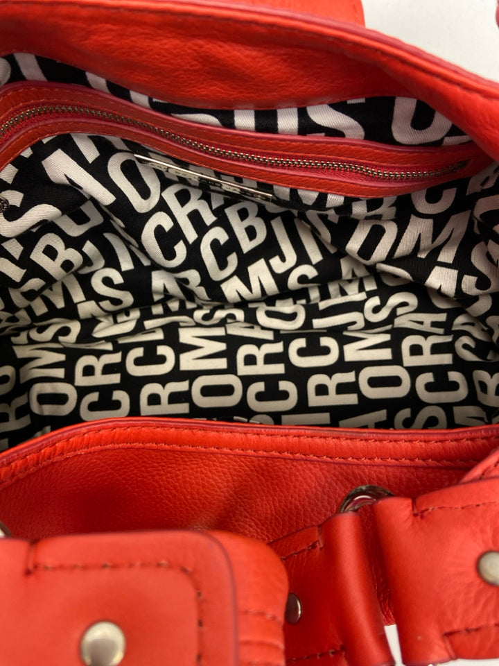 Marc Jacobs Dark Coral Silver Accent(s) Handbag