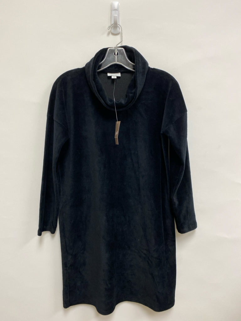 NWT J Jill Size SP Black Cowl Neck Petite Dress
