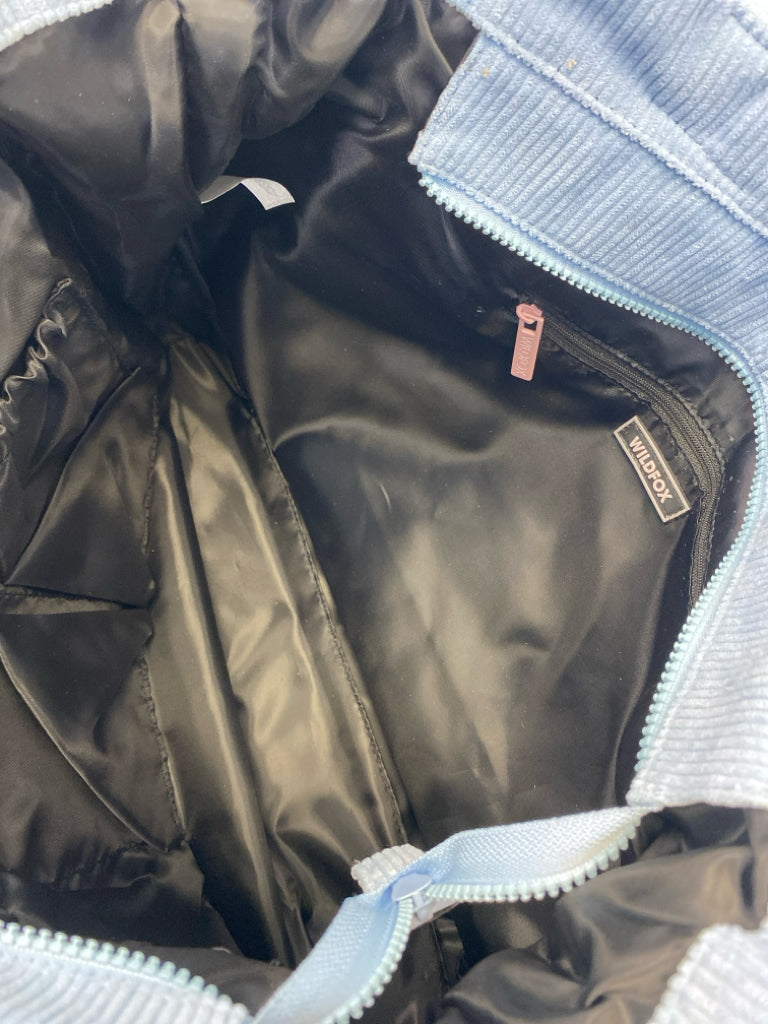 NWT Blue Corduroy Tote Bag